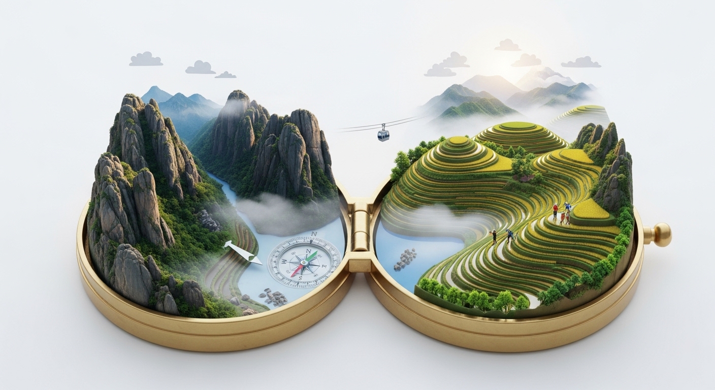 Mountains & Rice Terraces